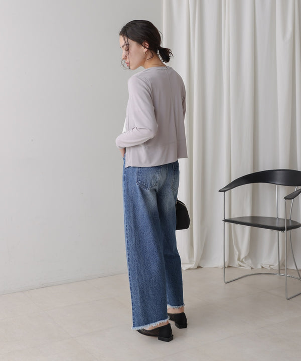 トラベルカーディガン