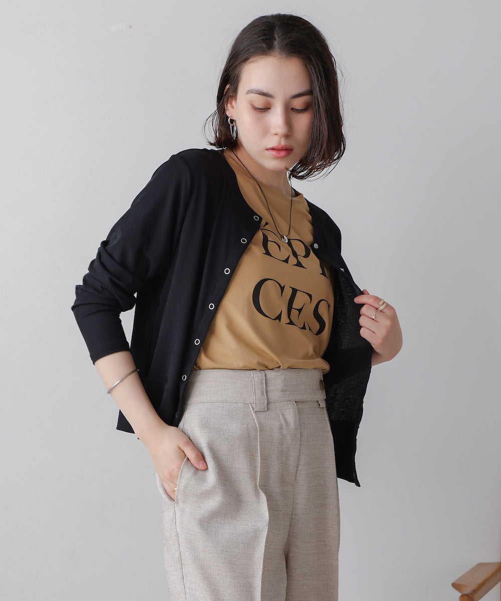 トラベルカーディガン