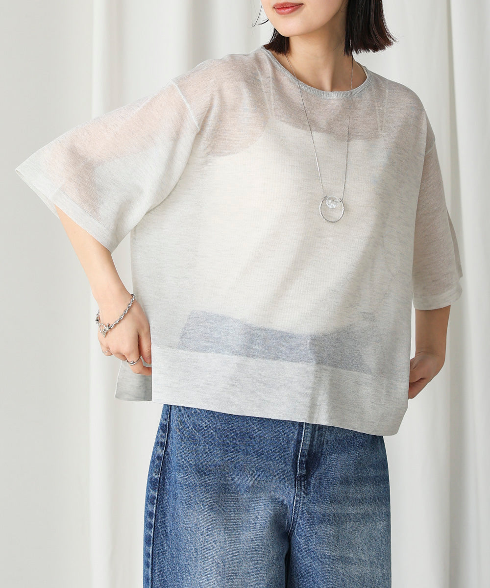 スパーク糸シアープルオーバー