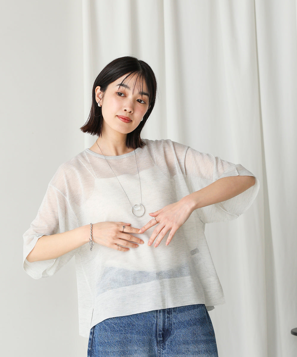 スパーク糸シアープルオーバー