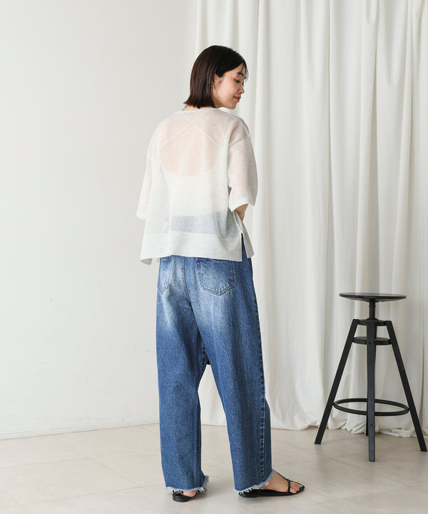 スパーク糸シアープルオーバー