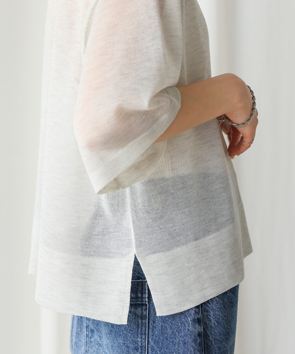 スパーク糸シアープルオーバー