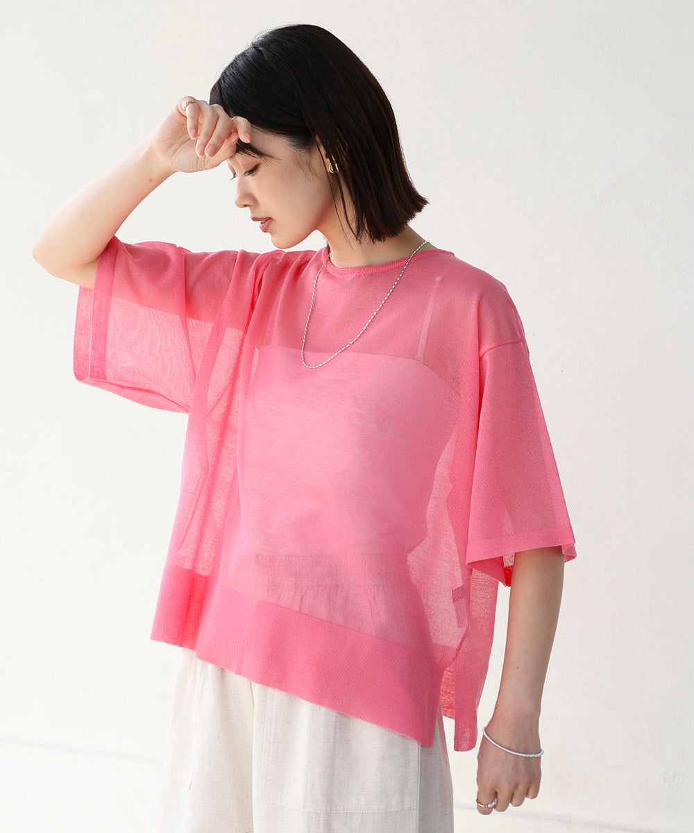 スパーク糸シアープルオーバー