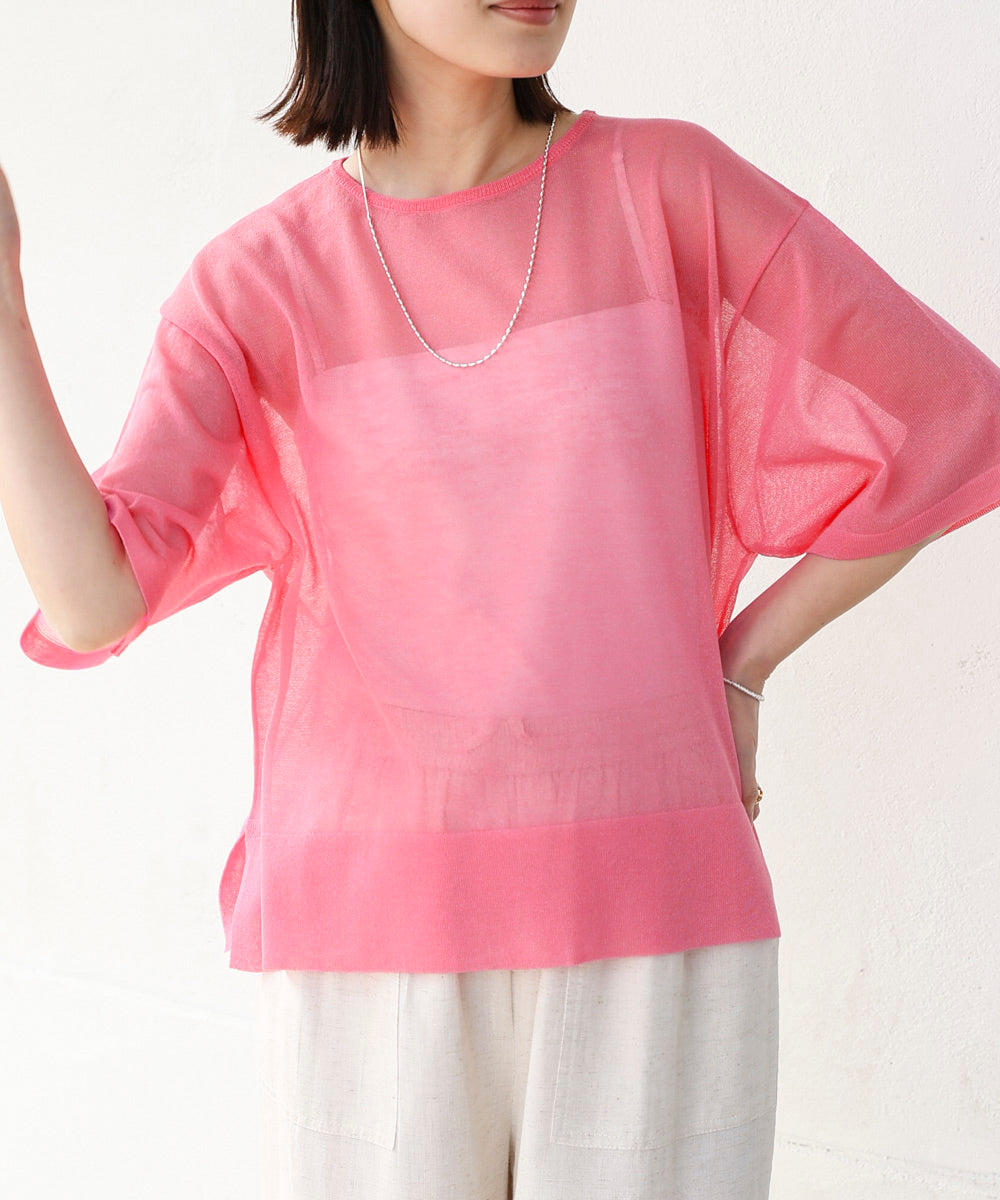 スパーク糸シアープルオーバー