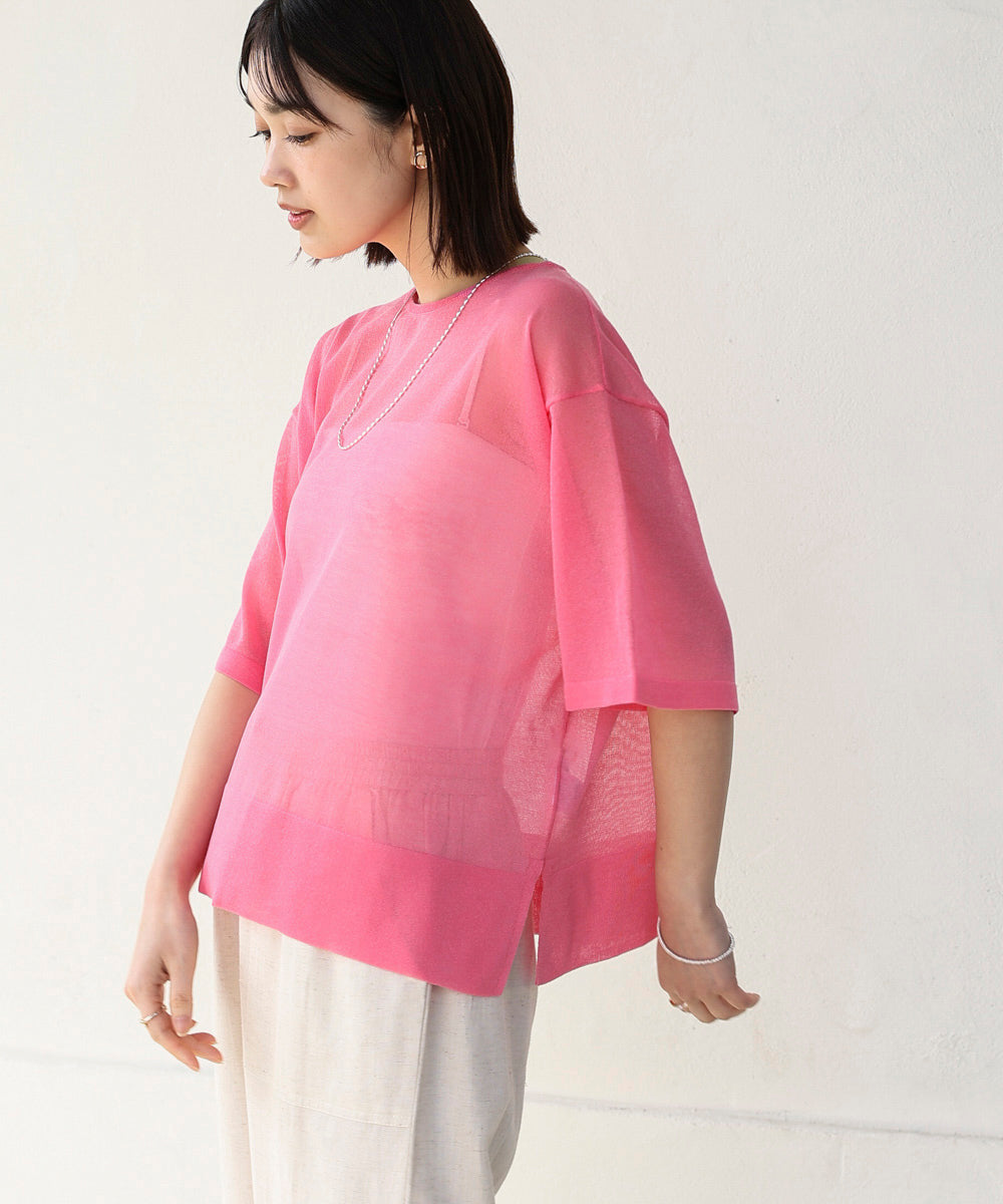 スパーク糸シアープルオーバー