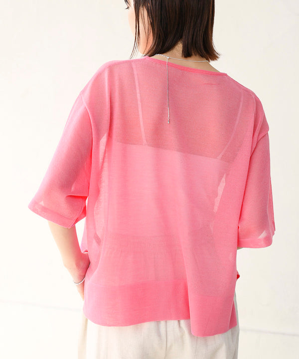 スパーク糸シアープルオーバー