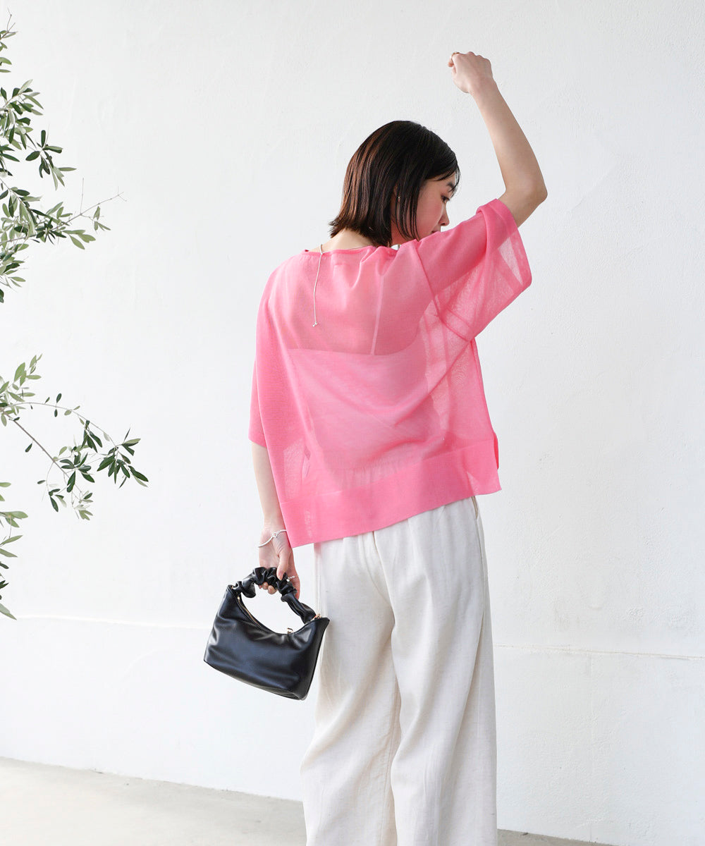 スパーク糸シアープルオーバー