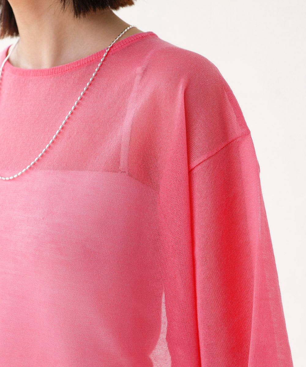 スパーク糸シアープルオーバー