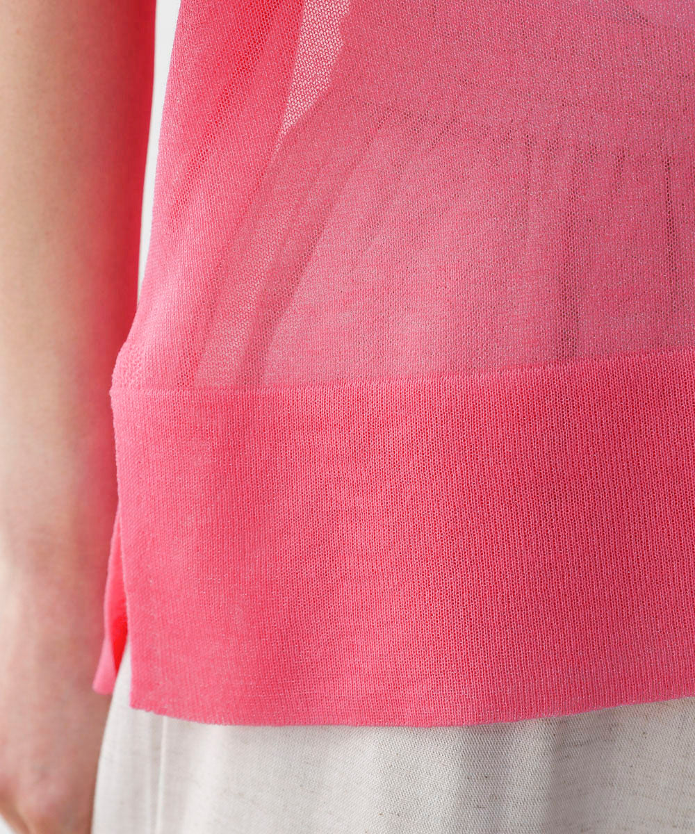 スパーク糸シアープルオーバー