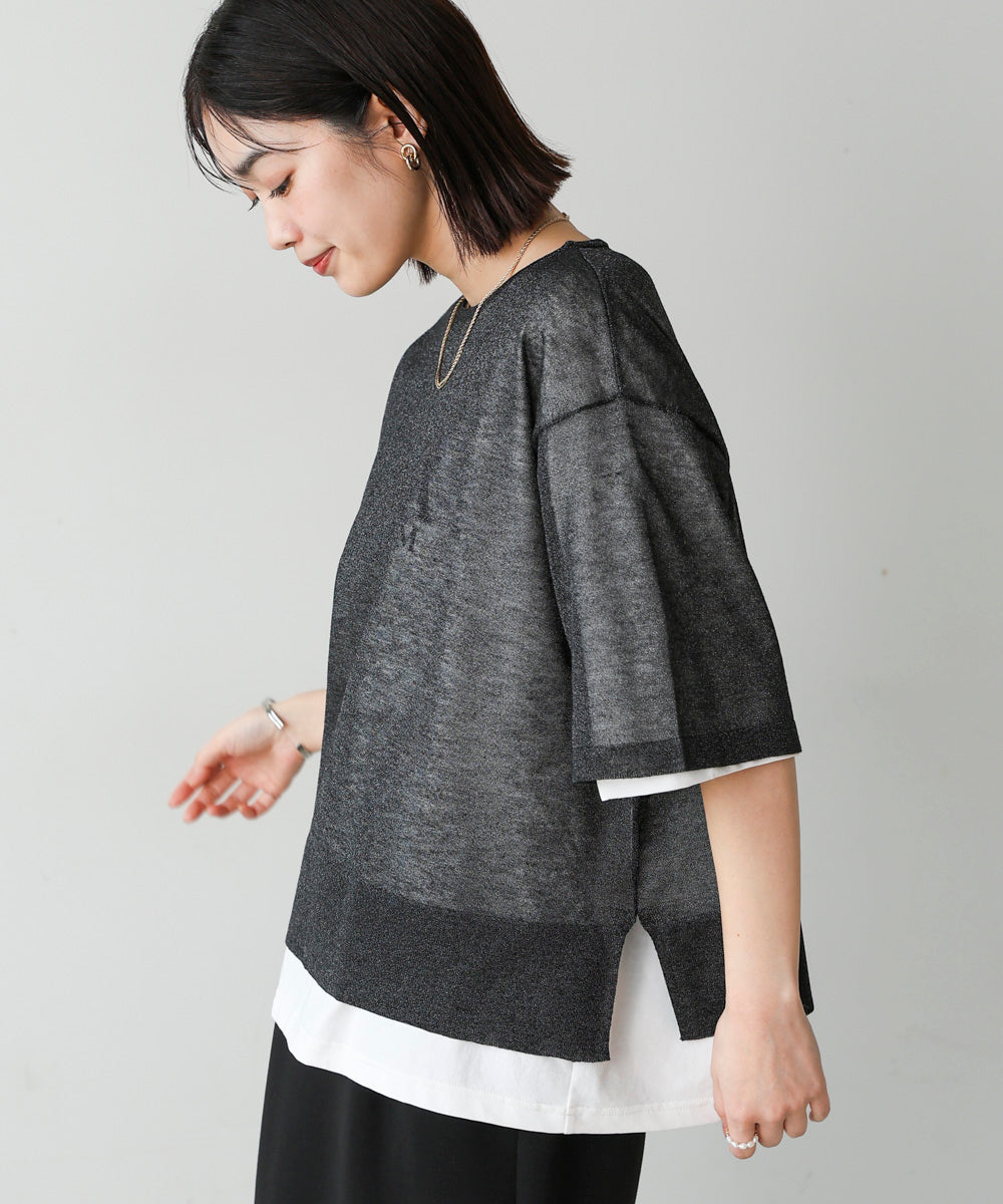 スパーク糸シアープルオーバー