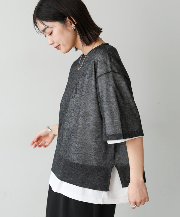 スパーク糸シアープルオーバー