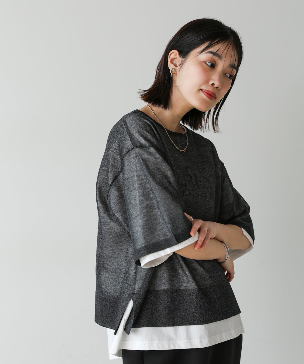 スパーク糸シアープルオーバー