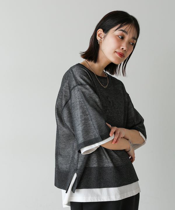 スパーク糸シアープルオーバー