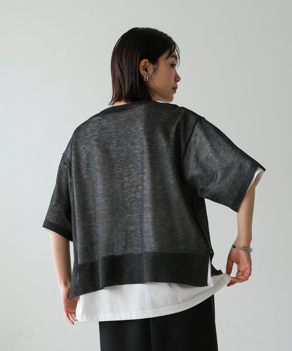 スパーク糸シアープルオーバー