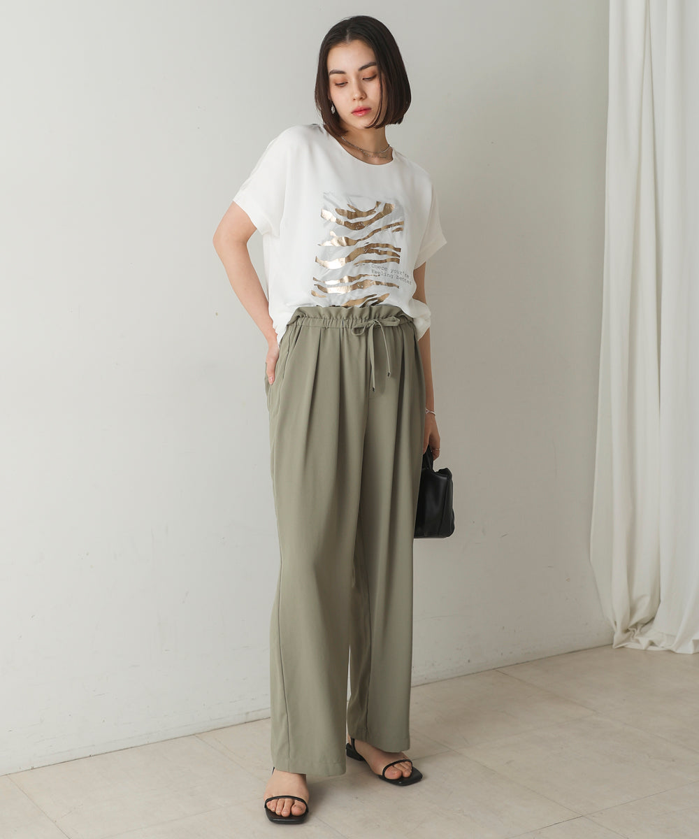 マーブル×ゼブラシアーレイヤードT