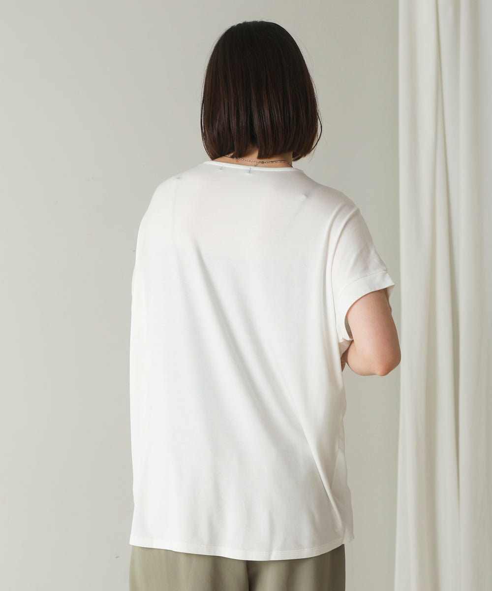 マーブル×ゼブラシアーレイヤードT