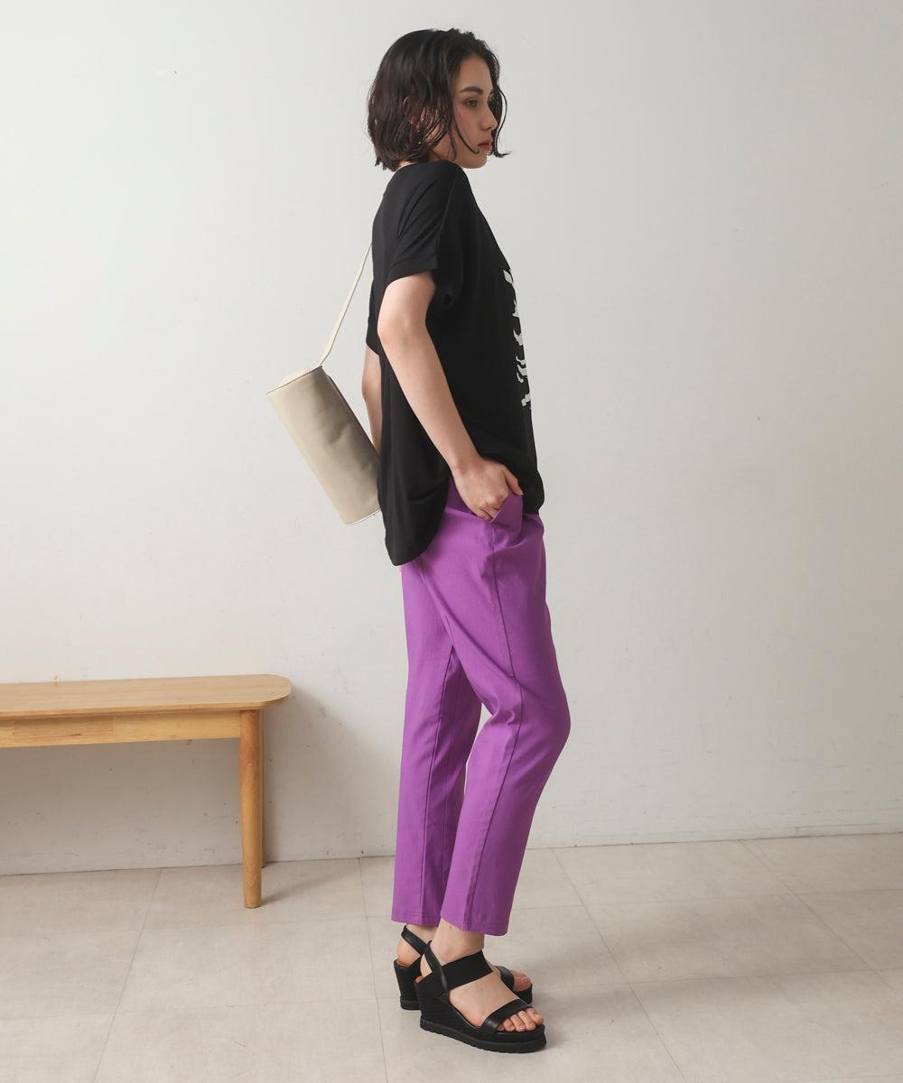 マーブル×ゼブラシアーレイヤードT