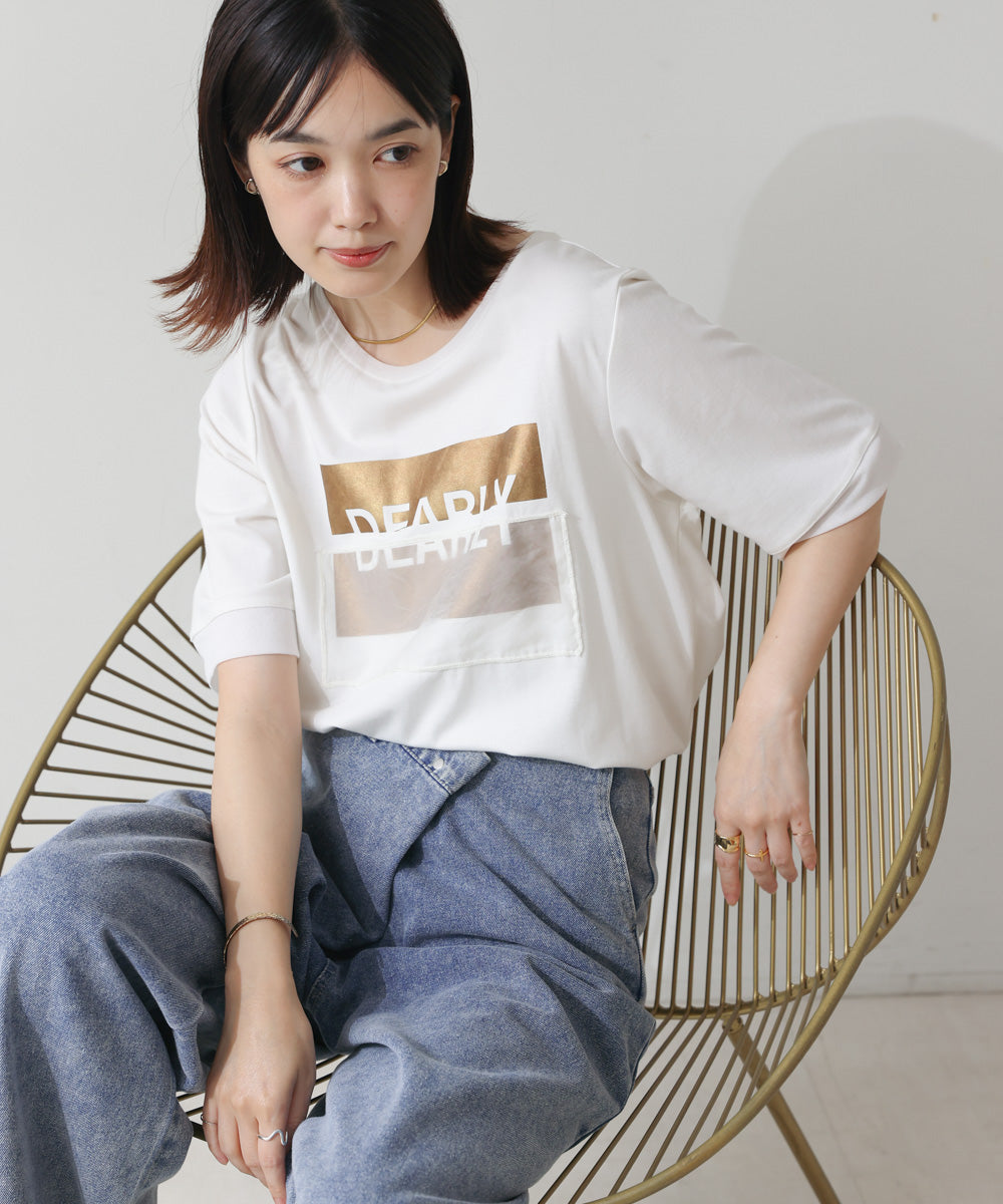 箔BOXロゴTee