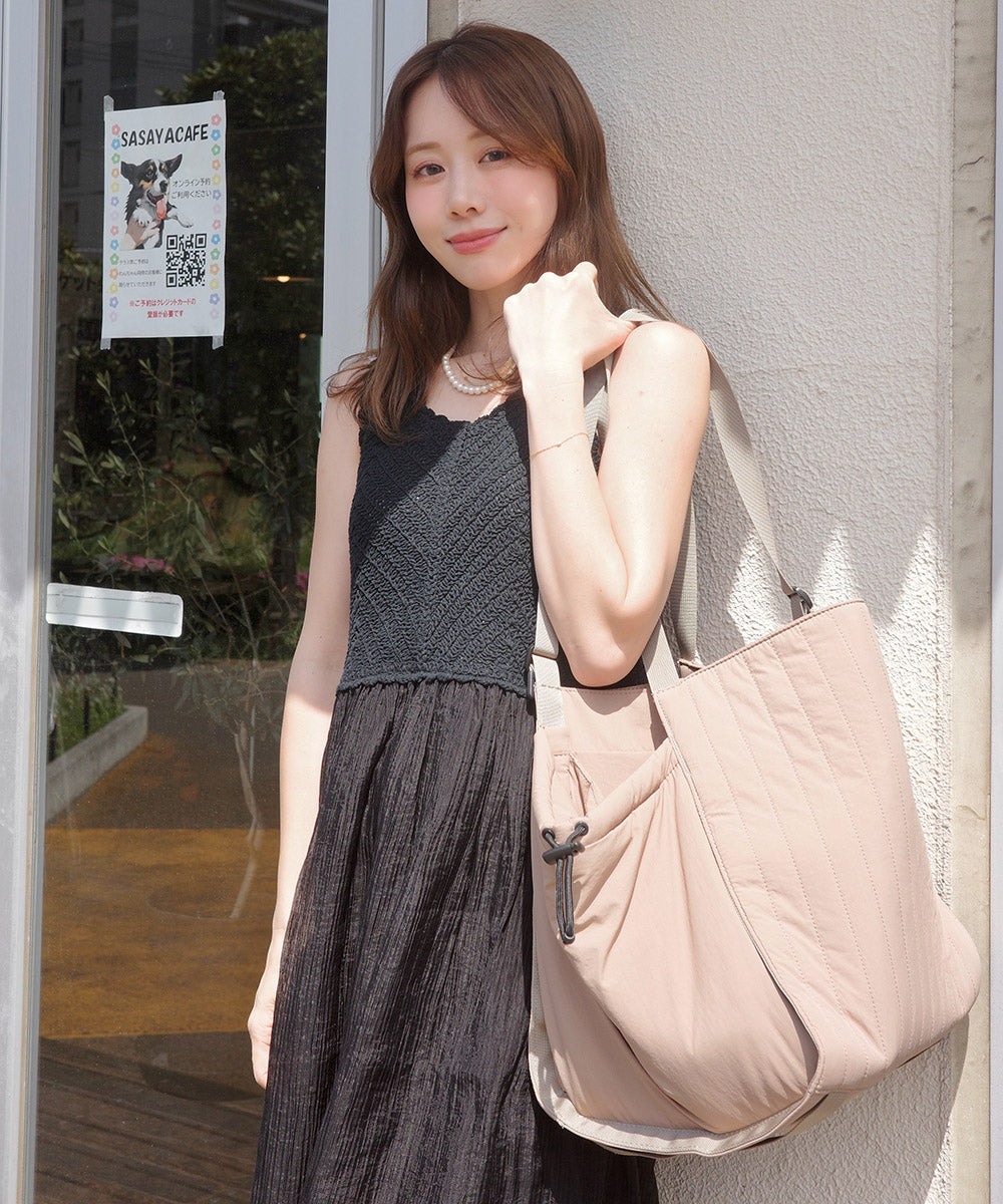 クロシェコンビキャミワンピース