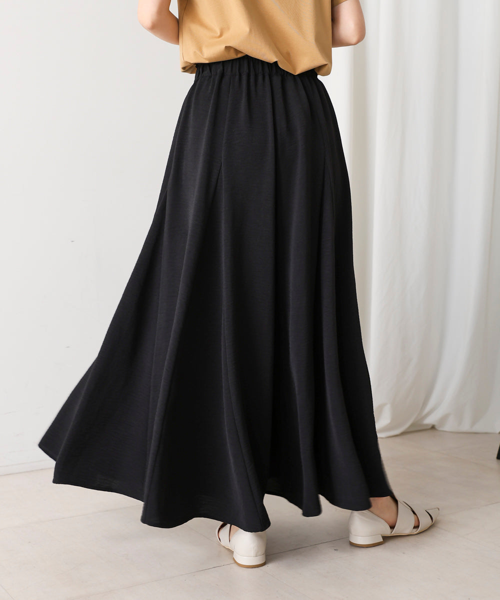 麻ライクポイントベルトパンツ