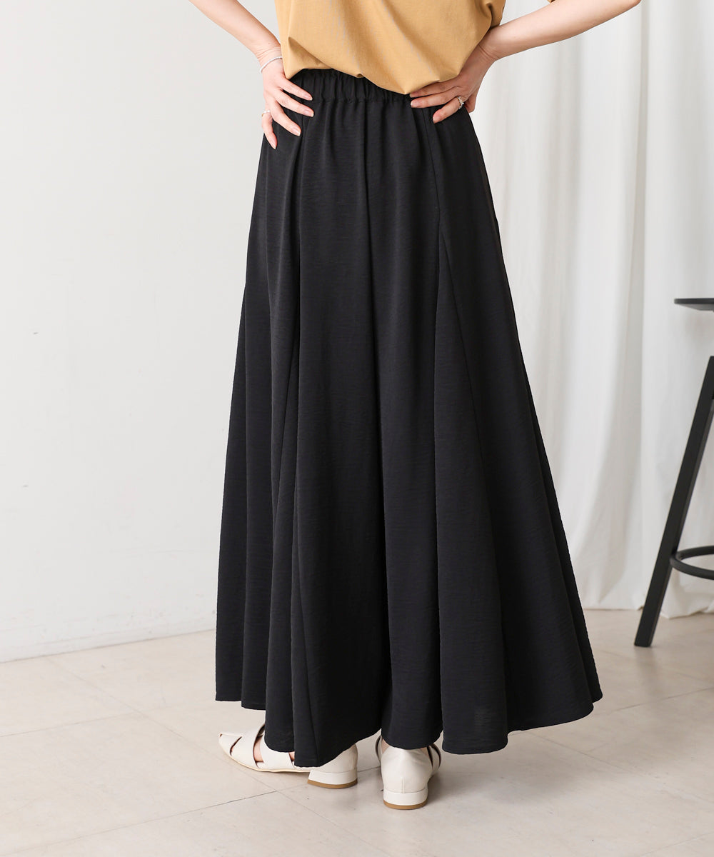 麻ライクポイントベルトパンツ