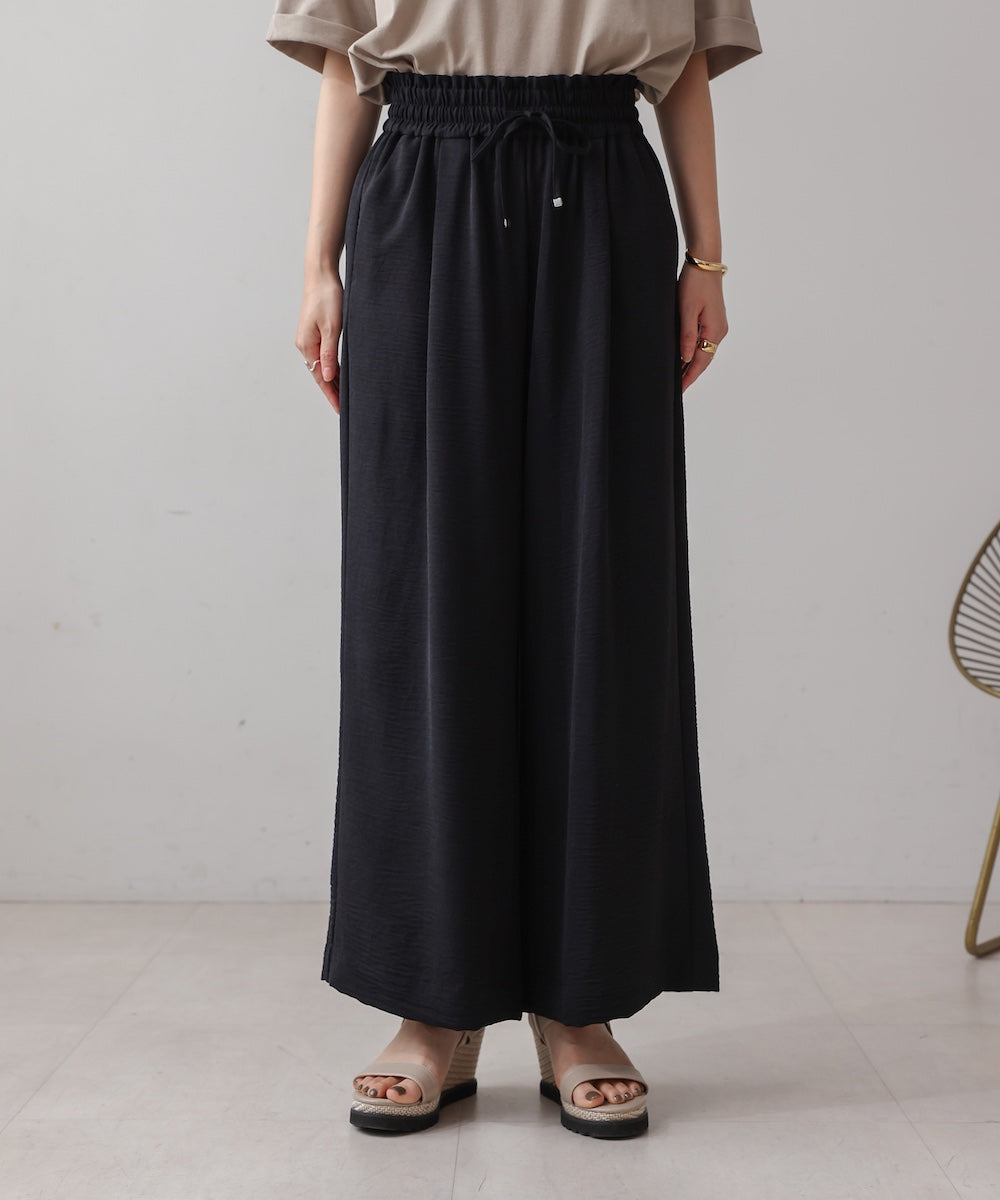 【新色追加】麻ライクリラックスパンツ