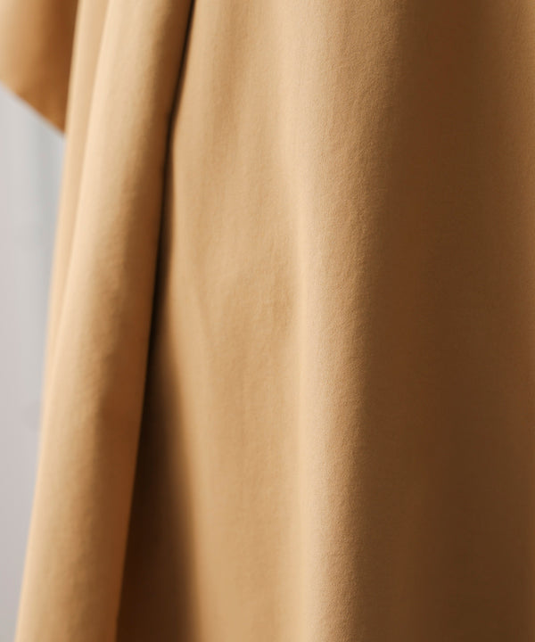 テックコットンオーバーサイズチュニック