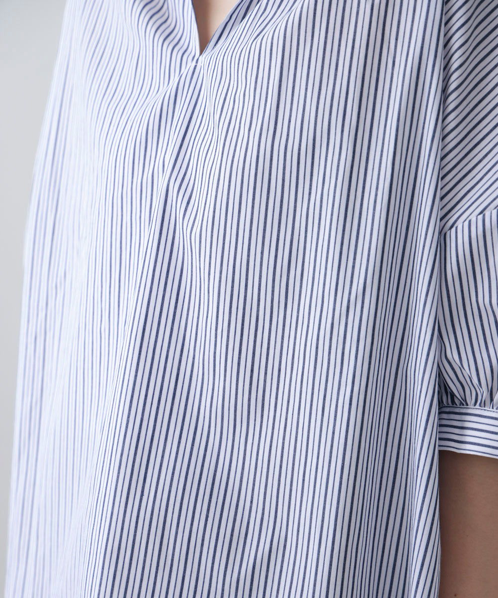 バックギャザーシャツブラウス