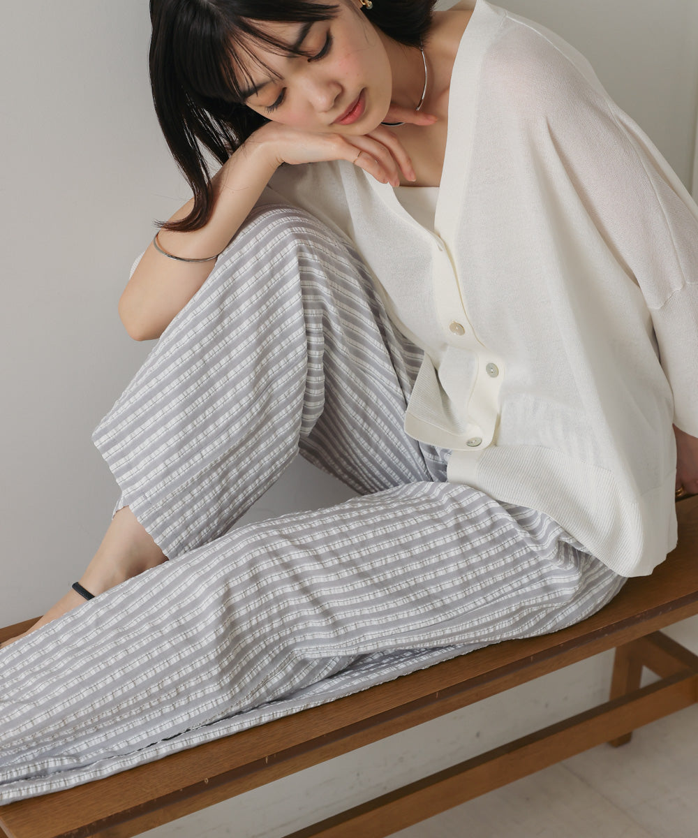 ストライプサッカーパンツ