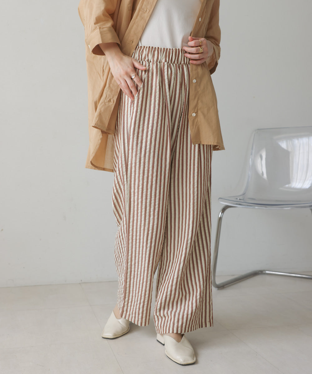 ストライプサッカーパンツ