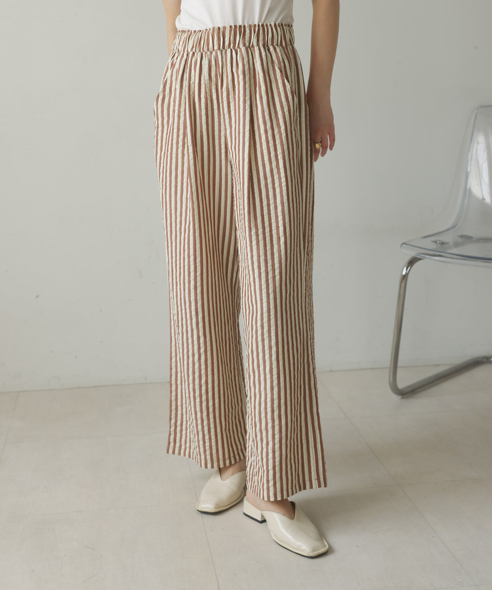 ストライプサッカーパンツ