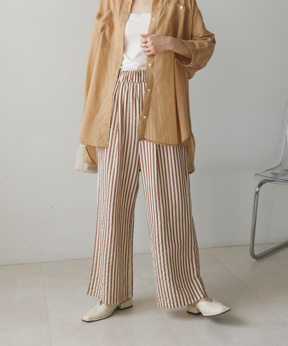 ストライプサッカーパンツ