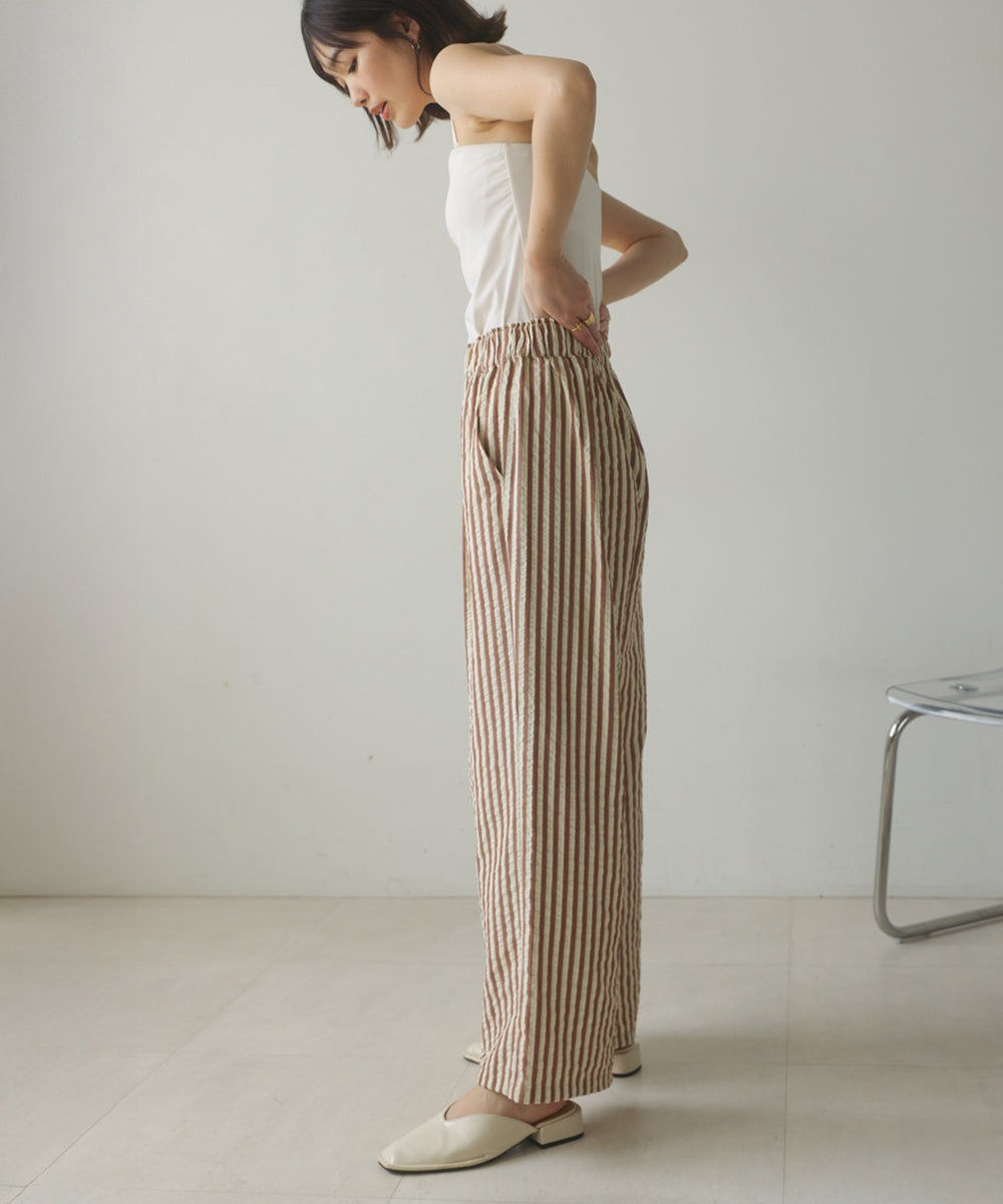 ストライプサッカーパンツ