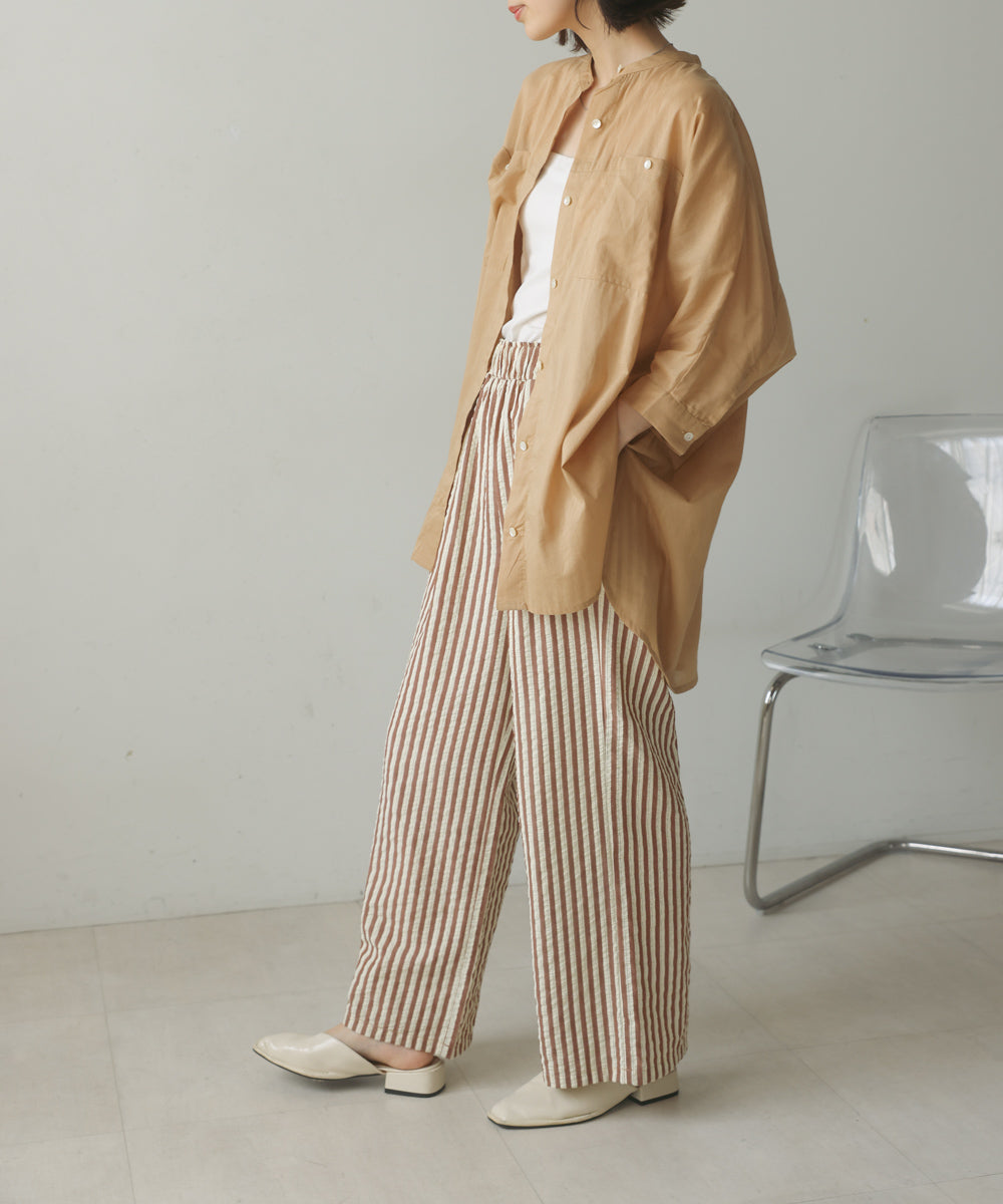 ストライプサッカーパンツ