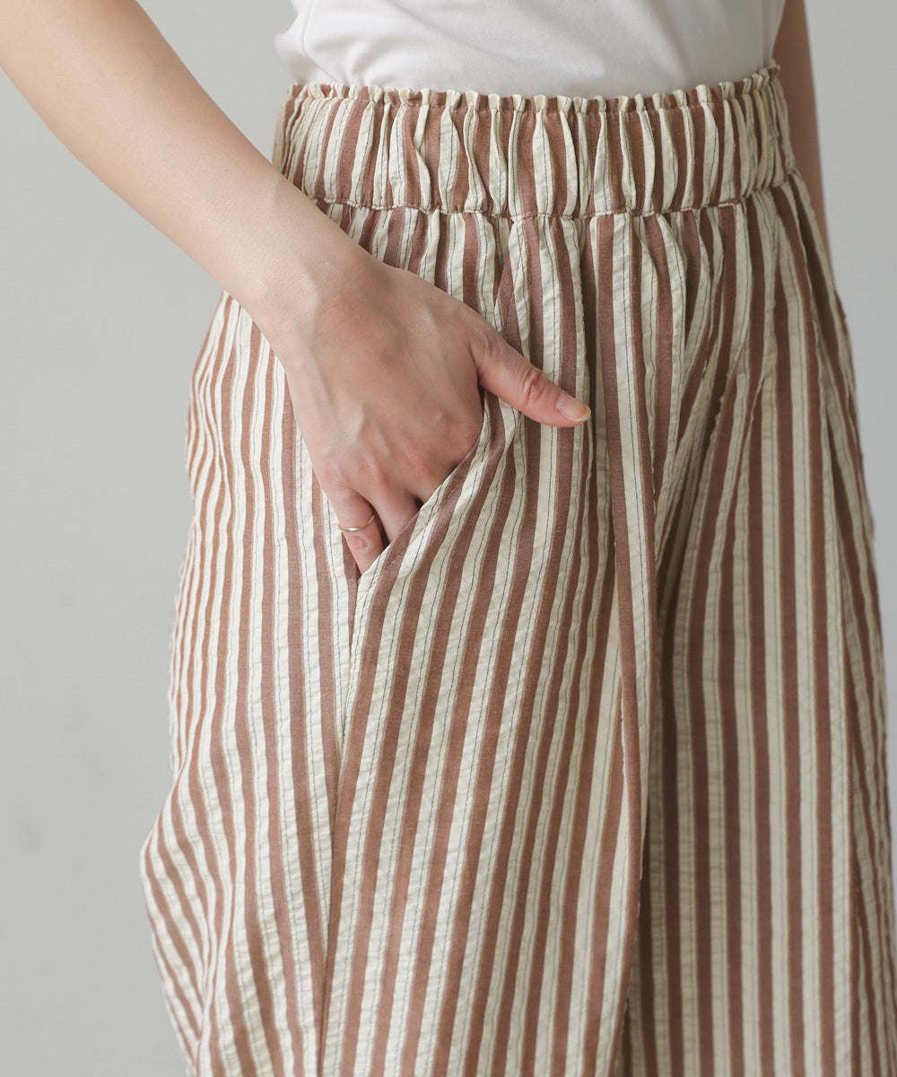 ストライプサッカーパンツ