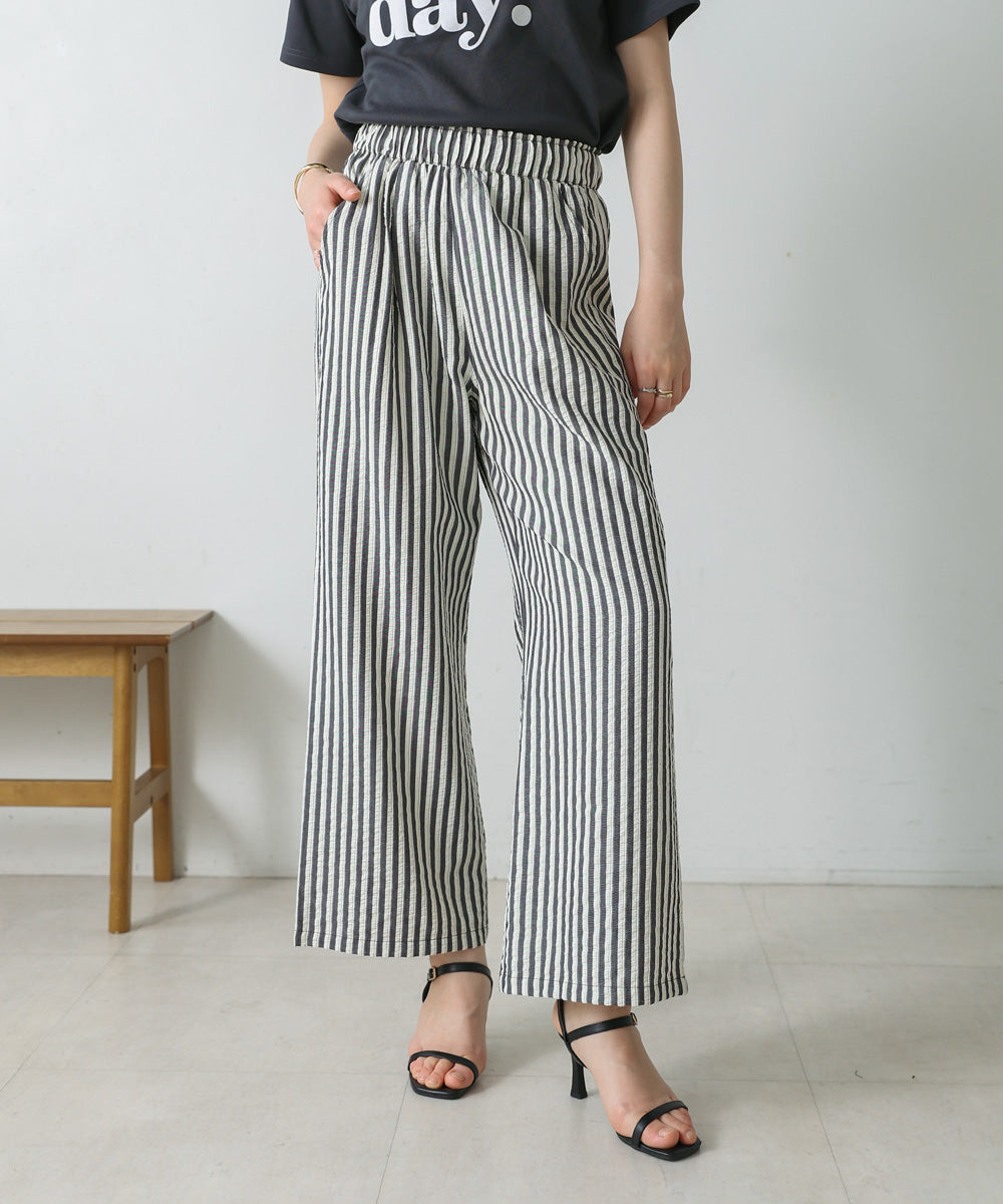 ストライプサッカーパンツ