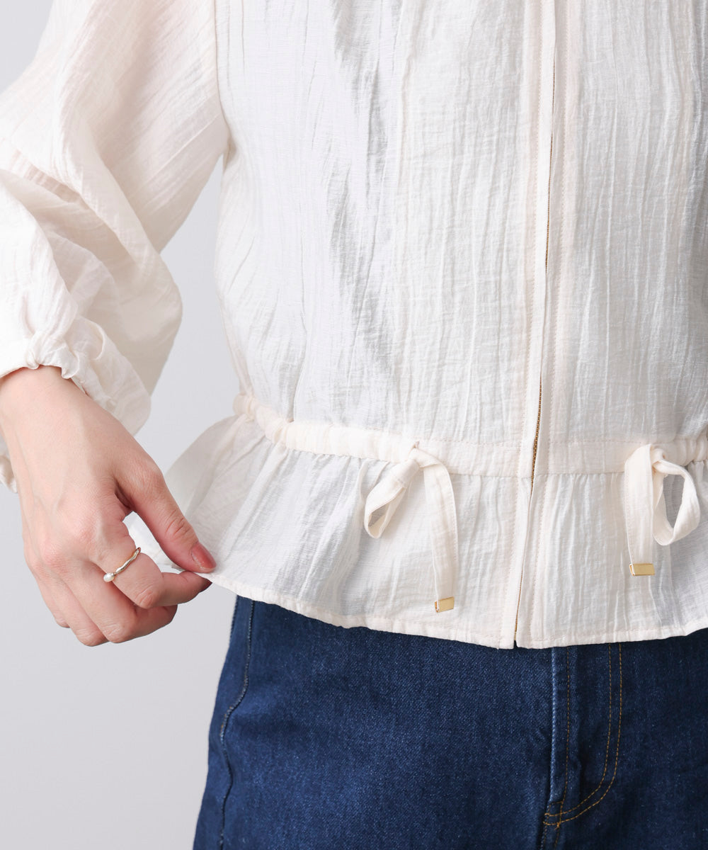 シアーノーカラーブルゾン