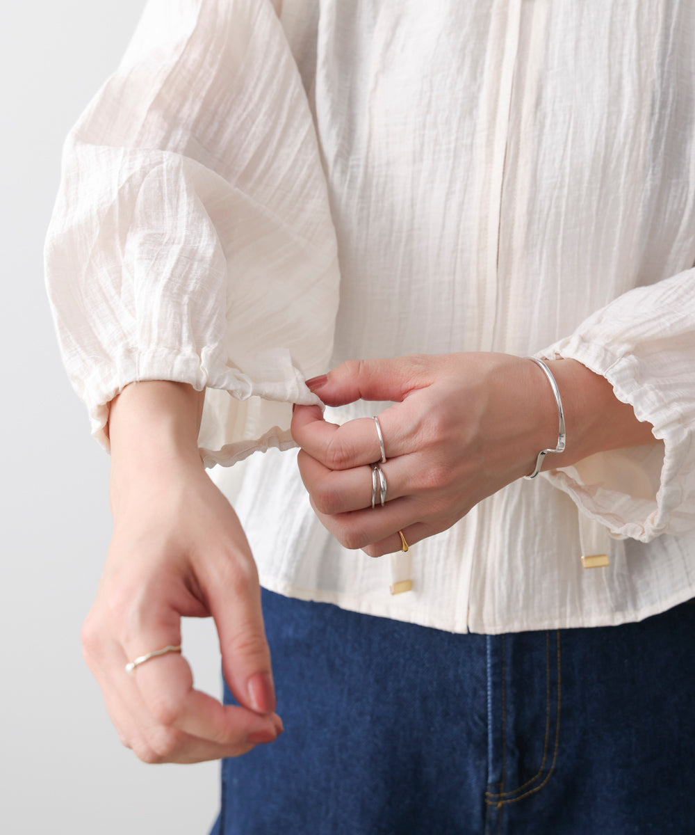 シアーノーカラーブルゾン