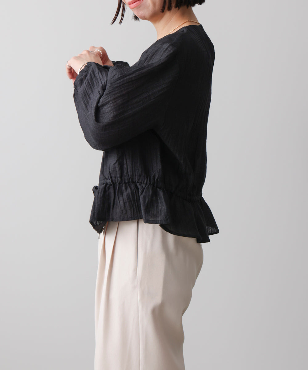 シアーノーカラーブルゾン