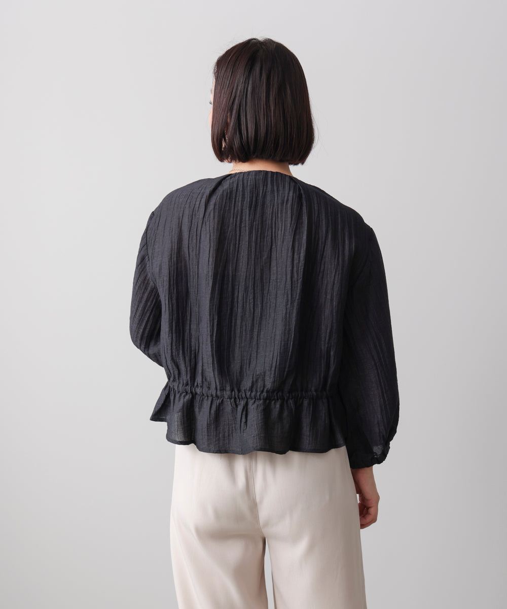 シアーノーカラーブルゾン