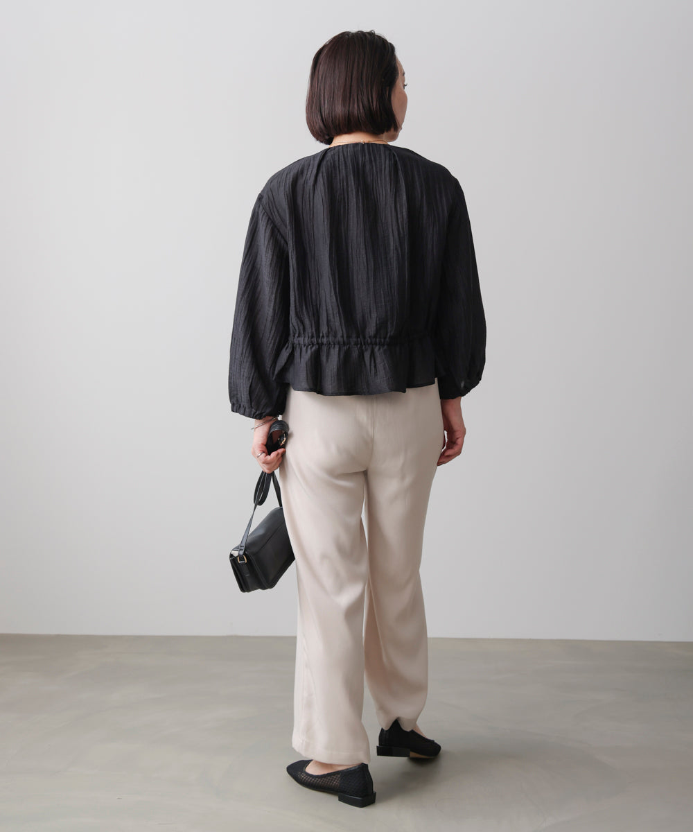 シアーノーカラーブルゾン