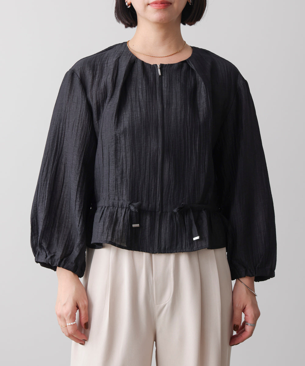 シアーノーカラーブルゾン