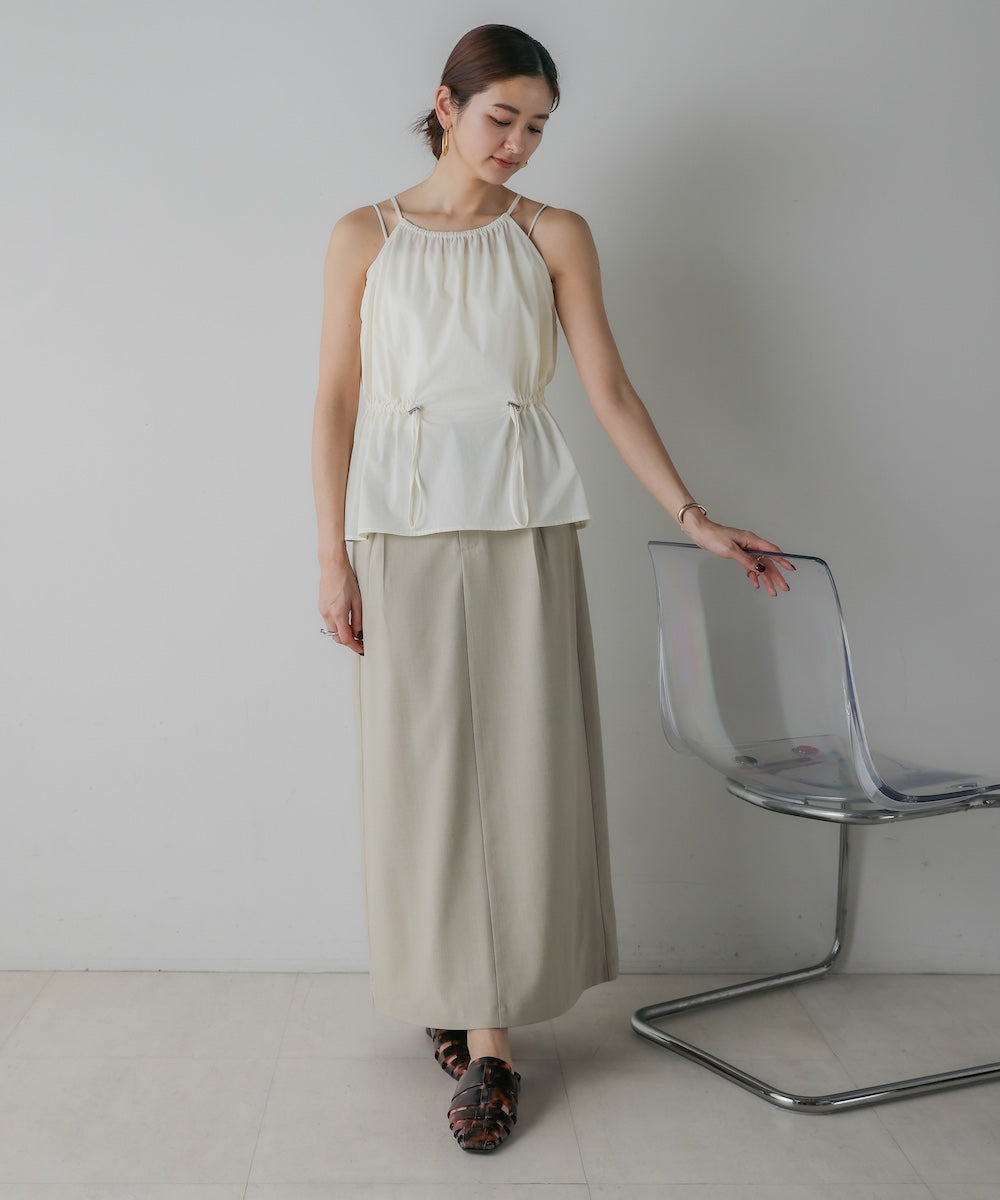 LINEN LIKE SKIRT