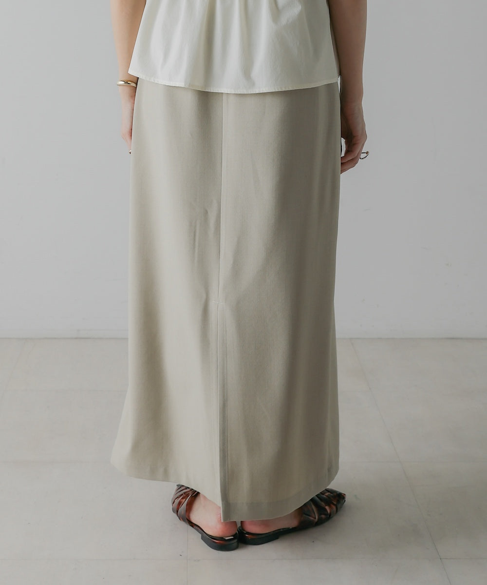 LINEN LIKE SKIRT