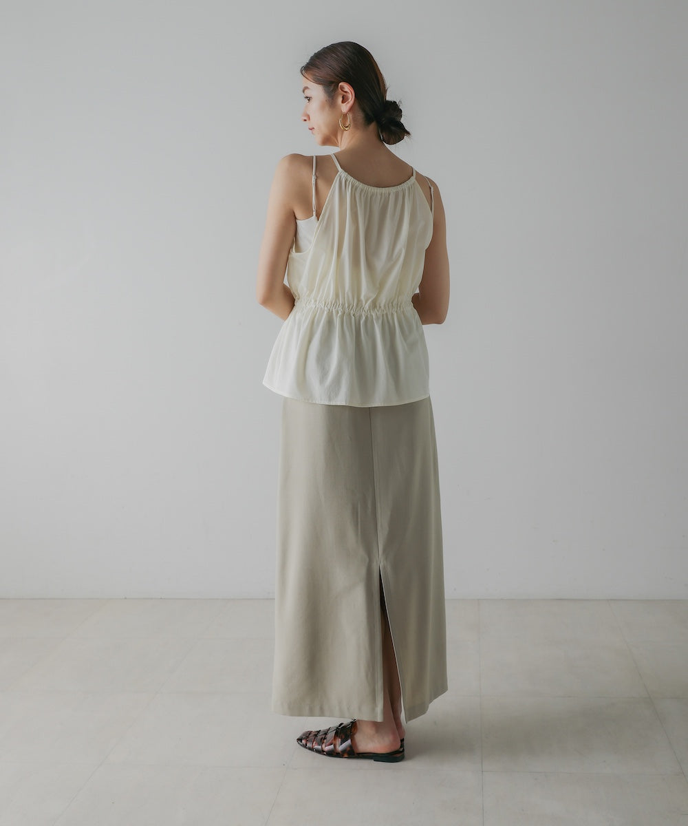 LINEN LIKE SKIRT
