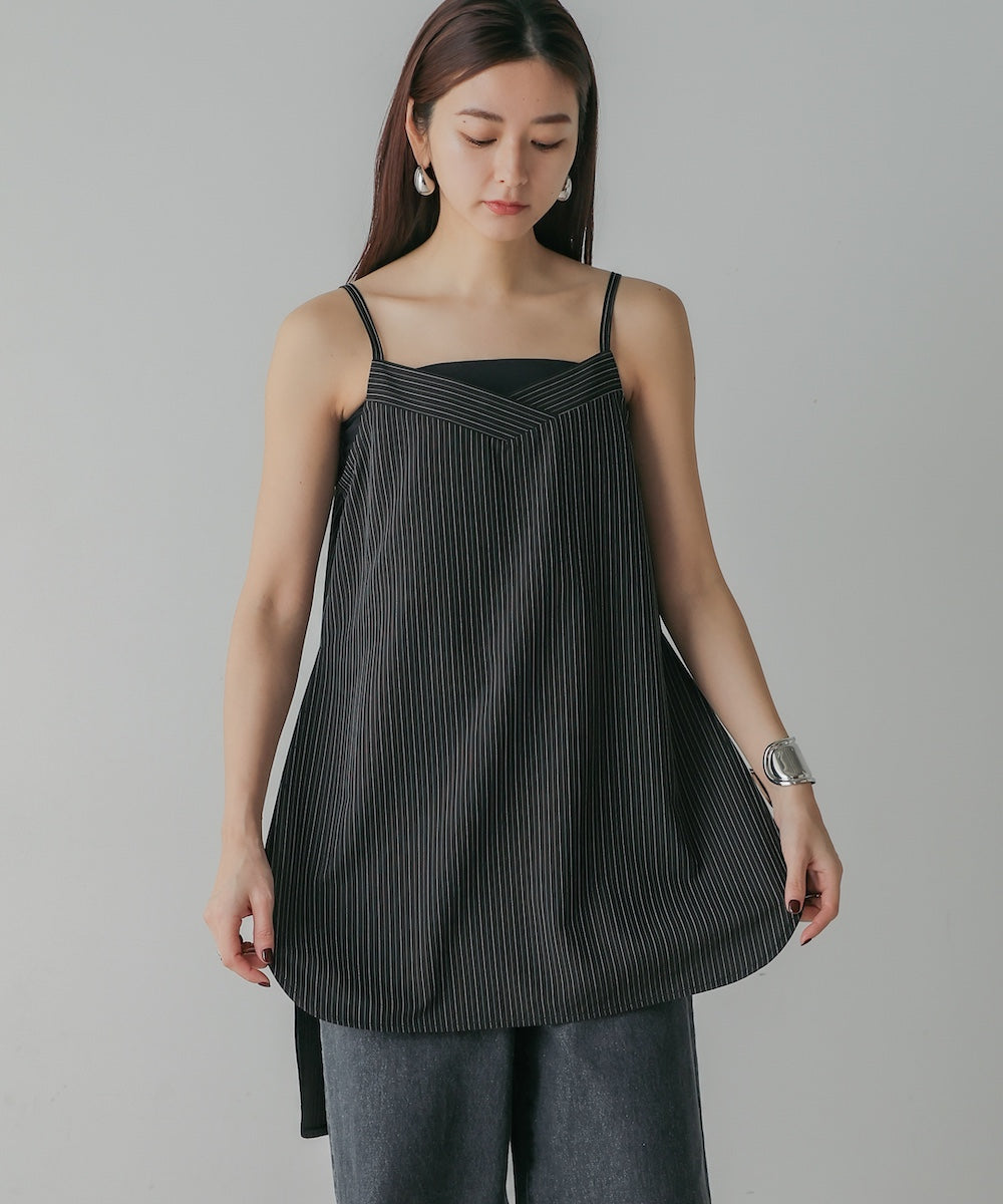 STRIPED CAMI TUNIC