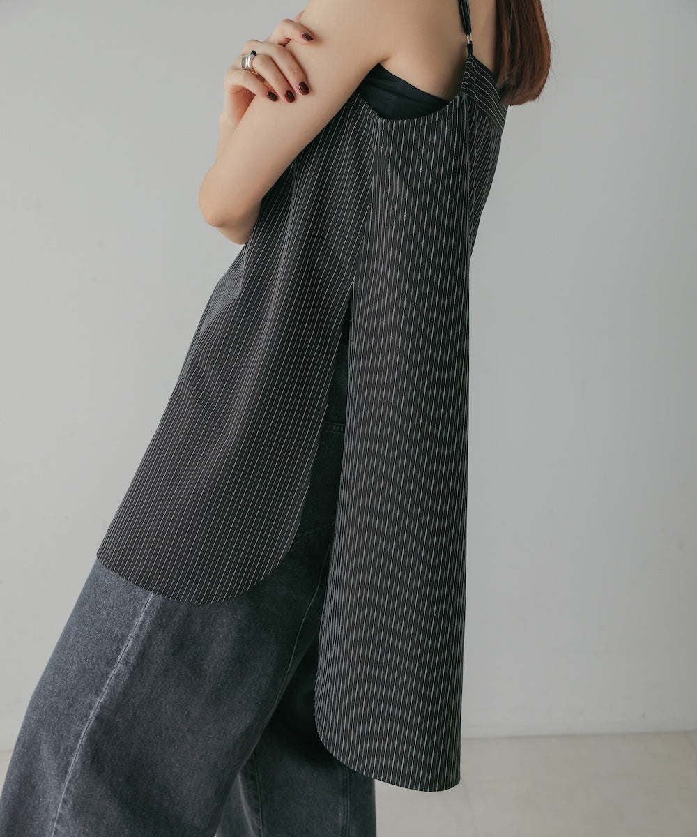 STRIPED CAMI TUNIC