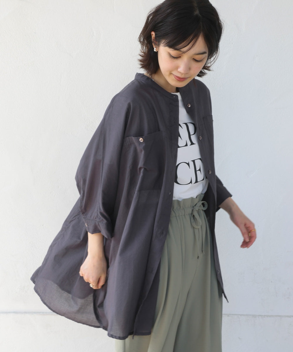 ボイルBIGポケットチュニック