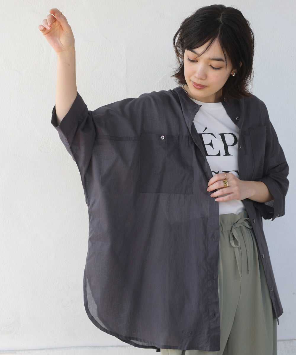 ボイルBIGポケットチュニック