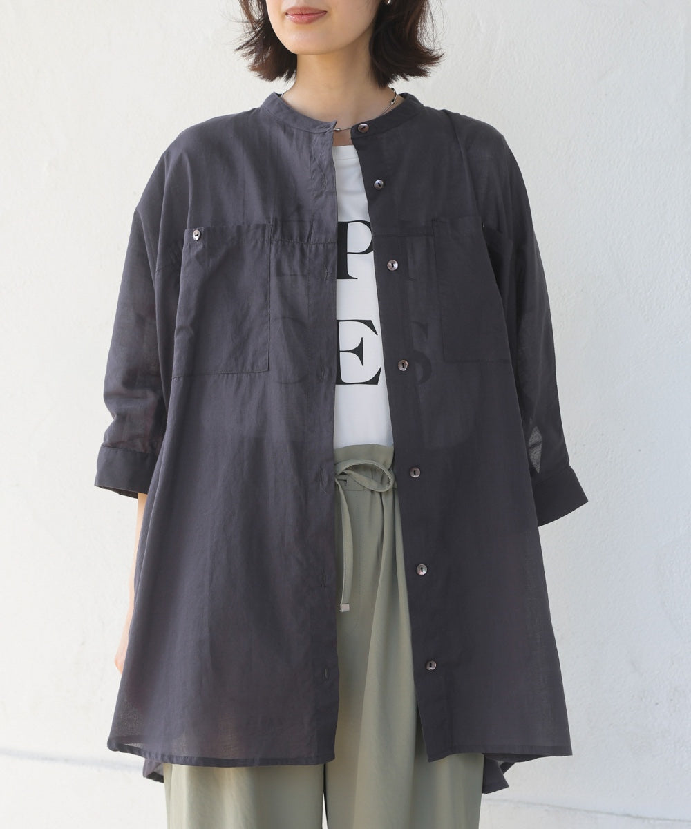 ボイルBIGポケットチュニック